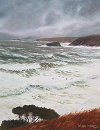 Stormy Weather Porth Ysgo Thumbnail